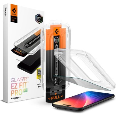 iPhone 17 Air Spigen Glas.tR EZ Fit privatumo stiklas