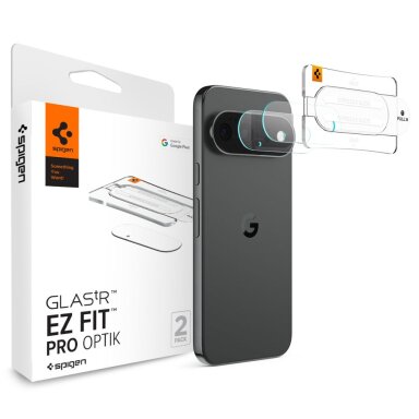 Google Pixel 11 Pro Spigen Optik Pro HD kameros objektyvo apsauginis grūdintas stiklas (2 vnt.) Google Pixel 11 Pro Spigen Optik Pro HD kameros objektyvo apsauginis grūdintas stiklas (2 vnt.)