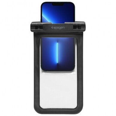 Vandeniui atsparus dėklas Spigen A601 UNIVERSAL 2-PACK Juodas 2