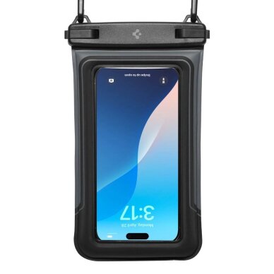 Atsparių dėklų rinkinys 2vnt Spigen A611P – matinės juodos spalvos 3