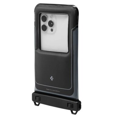 Atsparių dėklų rinkinys 2vnt Spigen A611P – matinės juodos spalvos 4