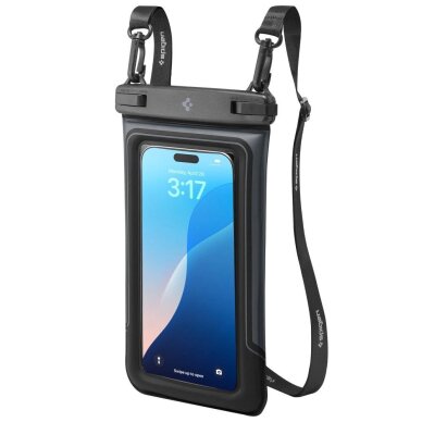 Atsparių dėklų rinkinys 2vnt Spigen A611P – matinės juodos spalvos 5