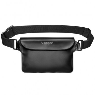 Spigen A620 UNIVERSAL WATERPROOF WAIST BAG 2-PACK Juodas 2 Spigen A620 UNIVERSAL WATERPROOF WAIST BAG 2-PACK Juodas 2