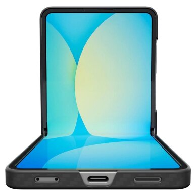 Samsung Galaxy Z Flip 7 dėklas Spigen AirSkin Aramid – juodas 11