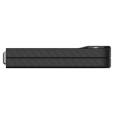 Samsung Galaxy Z Flip 7 dėklas Spigen AirSkin Aramid – juodas 12