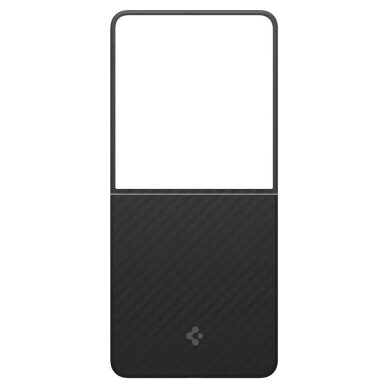 Samsung Galaxy Z Flip 7 dėklas Spigen AirSkin Aramid – juodas 3 Samsung Galaxy Z Flip 7 dėklas Spigen AirSkin Aramid – juodas 3
