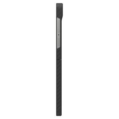 Samsung Galaxy Z Flip 7 dėklas Spigen AirSkin Aramid – juodas 6