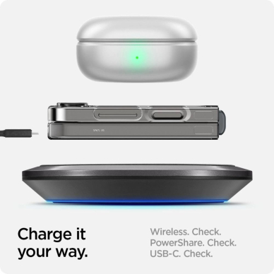 Spigen Airskin dėklas Samsung Galaxy Z Flip 6 - permatomas 16 Spigen Airskin dėklas Samsung Galaxy Z Flip 6 - permatomas 16