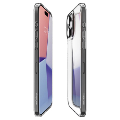 Dėklas Spigen AIRSKIN HYBRID IPHONE 15 PRO CRYSTAL CLEAR 6 Dėklas Spigen AIRSKIN HYBRID IPHONE 15 PRO CRYSTAL CLEAR 6