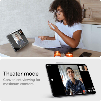 Dėklas Spigen AIRSKIN HYBRID IPAD PRO 12.9 2021 / 2022 Skaidrus 10 Dėklas Spigen AIRSKIN HYBRID IPAD PRO 12.9 2021 / 2022 Skaidrus 10