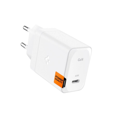 Spigen ArcStation Pro įkroviklis + USB-C 65W kabelis – baltas 1