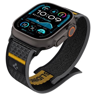 Apple Watch 44 / 45 / 46 / 49 mm Spigen Athlex Air dirželis – juodas 8