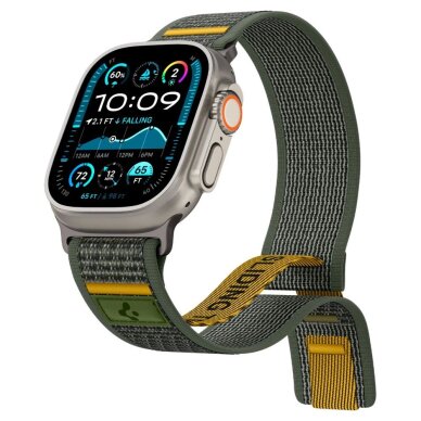 Apple Watch 44 / 45 / 46 / 49 mm Spigen Athlex Air dirželis – žalias 9 Apple Watch 44 / 45 / 46 / 49 mm Spigen Athlex Air dirželis – žalias 9