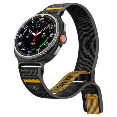 Samsung Galaxy Watch 40/44/46 mm Spigen Athlex Air dirželis – juodas ir geltonas 9 Samsung Galaxy Watch 40/44/46 mm Spigen Athlex Air dirželis – juodas ir geltonas 9