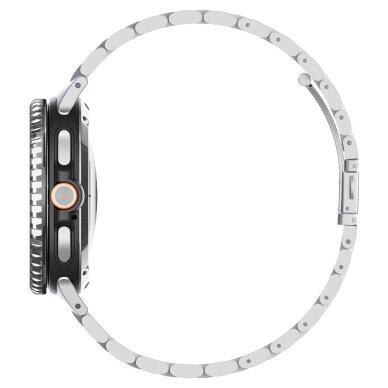 Samsung Galaxy Watch 8 Classic 46 mm Spigen Bezel Tune Pro Diver dėklas – juodas 4