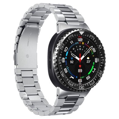 Samsung Galaxy Watch 8 Classic 46 mm Spigen Bezel Tune Pro Diver dėklas – juodas 5 Samsung Galaxy Watch 8 Classic 46 mm Spigen Bezel Tune Pro Diver dėklas – juodas 5