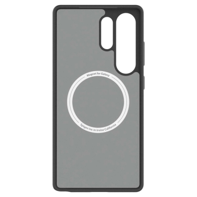 Spigen Capella GP-FPS938PGBJW Silikoninis Dėklas with MagFit Magnetinis Ring skirtas Samsung Galaxy S25 Ultra - Juodas 1