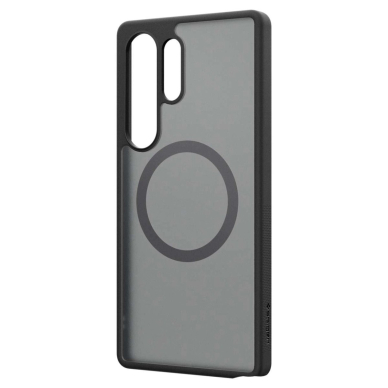 Spigen Capella GP-FPS938PGBJW Silikoninis Dėklas with MagFit Magnetinis Ring skirtas Samsung Galaxy S25 Ultra - Juodas 2