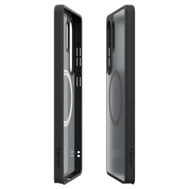 Spigen Capella GP-FPS938PGBJW Silikoninis Dėklas with MagFit Magnetinis Ring skirtas Samsung Galaxy S25 Ultra - Juodas 4 Spigen Capella GP-FPS938PGBJW Silikoninis Dėklas with MagFit Magnetinis Ring skirtas Samsung Galaxy S25 Ultra - Juodas 4