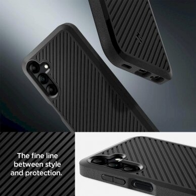 Dėklas Spigen Core Armor case for Samsung Galaxy A15 4G / 5G - Matinis Juodas 11