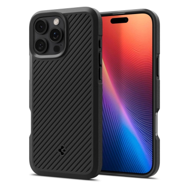Spigen Core Armor iPhone 16 Pro Dėklas - Matinis Juodas