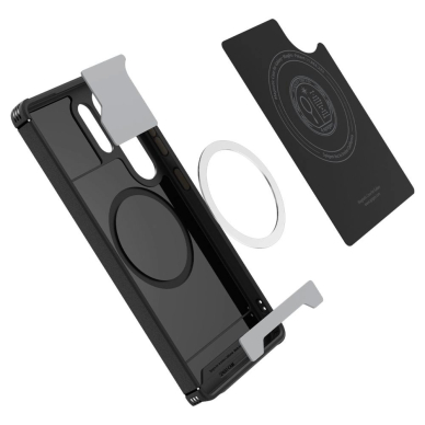 Samsung Galaxy S25 Ultra – Spigen Core Armor Mag dėklas - Juodas 7