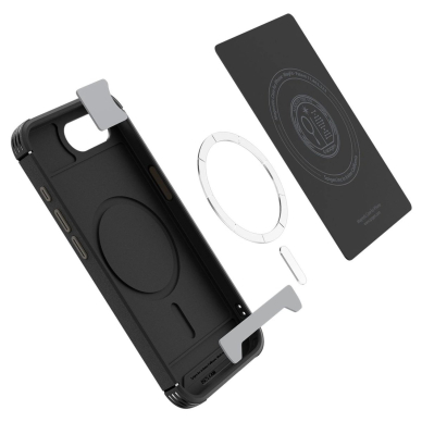 Spigen Core Armor MagSafe Dėklas skirtas iPhone SE 4 (2025) - Juodas 8