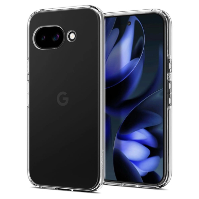 Google Pixel 9A – Spigen Crystal Flex dėklas - Skaidrus