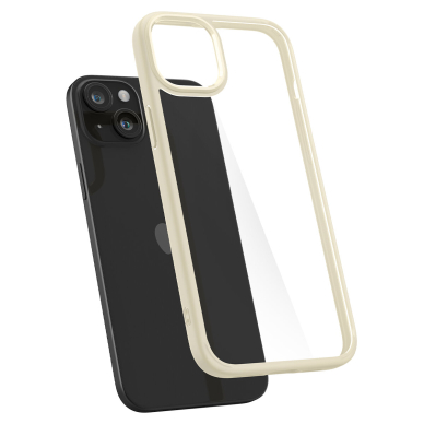 Spigen Crystal Hybrid case for iPhone 15 Plus - beige 4 Spigen Crystal Hybrid case for iPhone 15 Plus - beige 4
