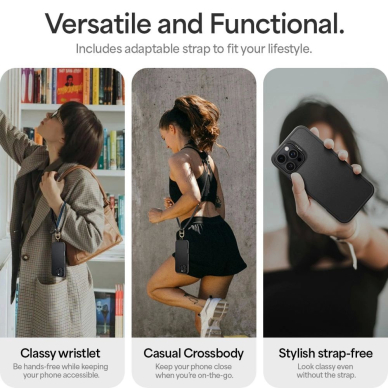 Spigen Cyrill Kajuk iPhone 16 Pro Dėklas - Juodas 5 Spigen Cyrill Kajuk iPhone 16 Pro Dėklas - Juodas 5