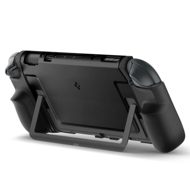 Nintendo Switch 2 – Spigen Dual Grip dėklas - Juodas 1 Nintendo Switch 2 – Spigen Dual Grip dėklas - Juodas 1