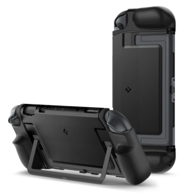 Spigen Dual Grip dėklas Nintendo Switch 2 - juodas