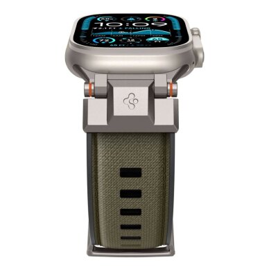 Apple Watch 44 / 45 / 46 / 49 mm Spigen DuraPro Armor dirželis – žalias 8 Apple Watch 44 / 45 / 46 / 49 mm Spigen DuraPro Armor dirželis – žalias 8