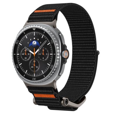 Samsung Galaxy Watch 40/44/46 mm Spigen DuraPro Flex dirželis – juodas 1