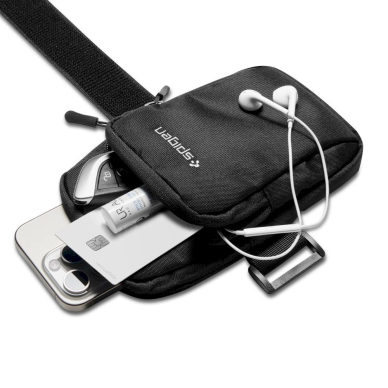 Sportinė rankovė Spigen Dynamic Shield A702 – juoda 3 Sportinė rankovė Spigen Dynamic Shield A702 – juoda 3