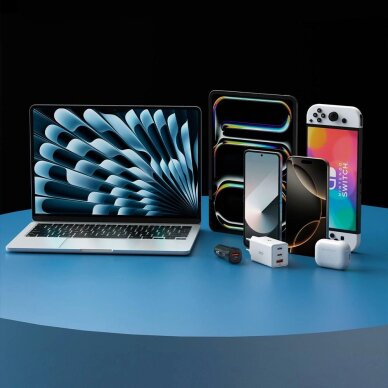 Krovimo kabelis Spigen EB6020CC 60W USB-C / USB-C 200 cm – juodas 7