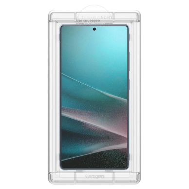 Samsung Galaxy S25 Ultra Spigen Elite Shield EZ FIT hibridinis stiklas – skaidrus 3
