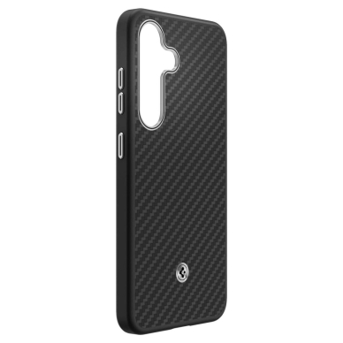 Spigen Enzo Aramid GP-FPS936PGABW Silikoninis Dėklas with Built-in MagFit Ring skirtas Samsung Galaxy S25+ - Juodas 3