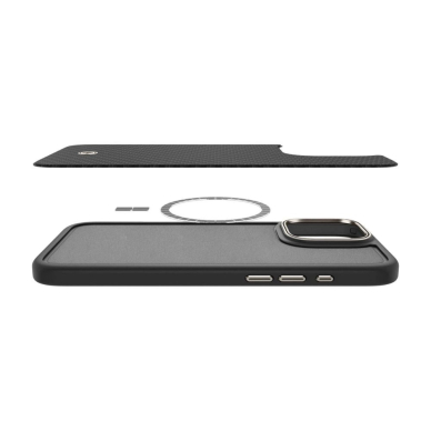 Spigen Enzo Aramid Mag Dėklas with MagSafe skirtas iPhone 16 Pro - Matinis Juodas 7