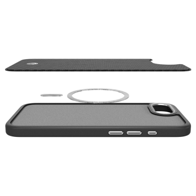 Spigen Enzo Aramid MagSafe Dėklas skirtas iPhone SE 4 (2025) - Juodas 8