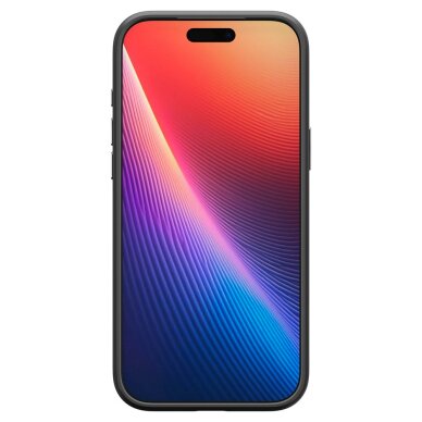 iPhone 17 Pro Spigen Enzo Aramid „T“ dėklas su MagSafe – juodas ir sidabrinis 2