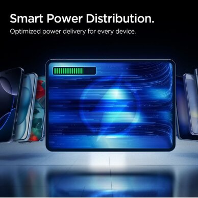 Išorinė baterija Spigen Essential EA2210 10000mAh 22.5W – juoda 4