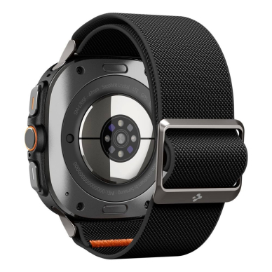 Galaxy Watch Ultra 47mm Spigen Fit Lite dirželis – juodas