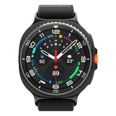 Samsung Galaxy Watch 40/44/46 mm Spigen Fit Lite dirželis – juodas 2 Samsung Galaxy Watch 40/44/46 mm Spigen Fit Lite dirželis – juodas 2