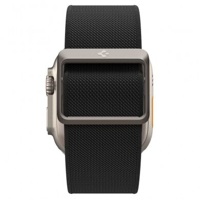 Apyrankė Spigen Fit Lite Ultra Fabric Apple Watch 2/3/4/5/6/7/8/9/SE/Ultra (44/45/49mm) - Juoda 3 Apyrankė Spigen Fit Lite Ultra Fabric Apple Watch 2/3/4/5/6/7/8/9/SE/Ultra (44/45/49mm) - Juoda 3