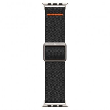 Apyrankė Spigen Fit Lite Ultra Fabric Apple Watch 2/3/4/5/6/7/8/9/SE/Ultra (44/45/49mm) - Juoda 4