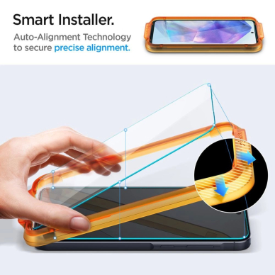 Samsung Galaxy A55 Spigen Glass tR AlignMaster 2-Pack 5