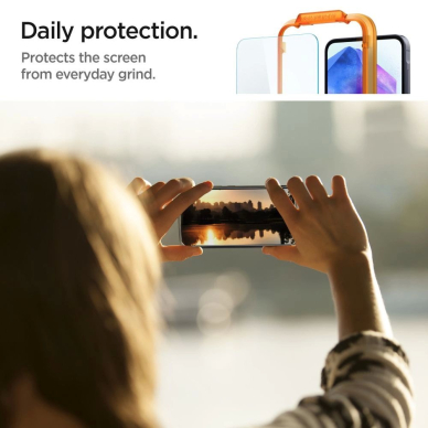 Samsung Galaxy A55 Spigen Glass tR AlignMaster 2-Pack 8