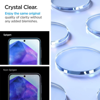 Samsung Galaxy A55 Spigen Glass tR AlignMaster 2-Pack 9