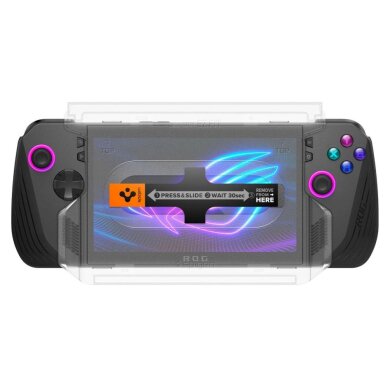 Asus Rog Ally X Spigen Glas.TR EZ Fit 2-pack grūdintas stiklas – skaidrus 2